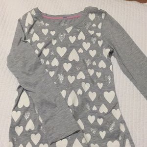 Kids long sleeve gray T-shirt